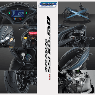 Fitur Spesifikasi Yamaha Aerox 155 VVA Fitur Spesifikasi Yamaha Aerox 155 VVA