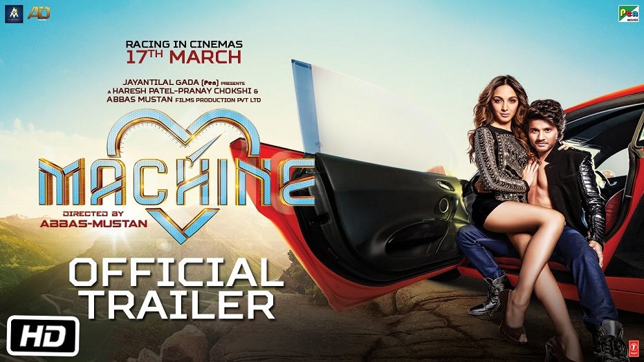 Machine Movie Official Trailer Watch Online Kiara Advani, Carla