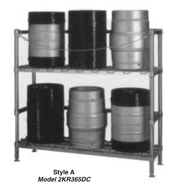 Metro Shelving Products Beer Keg Handling Racks