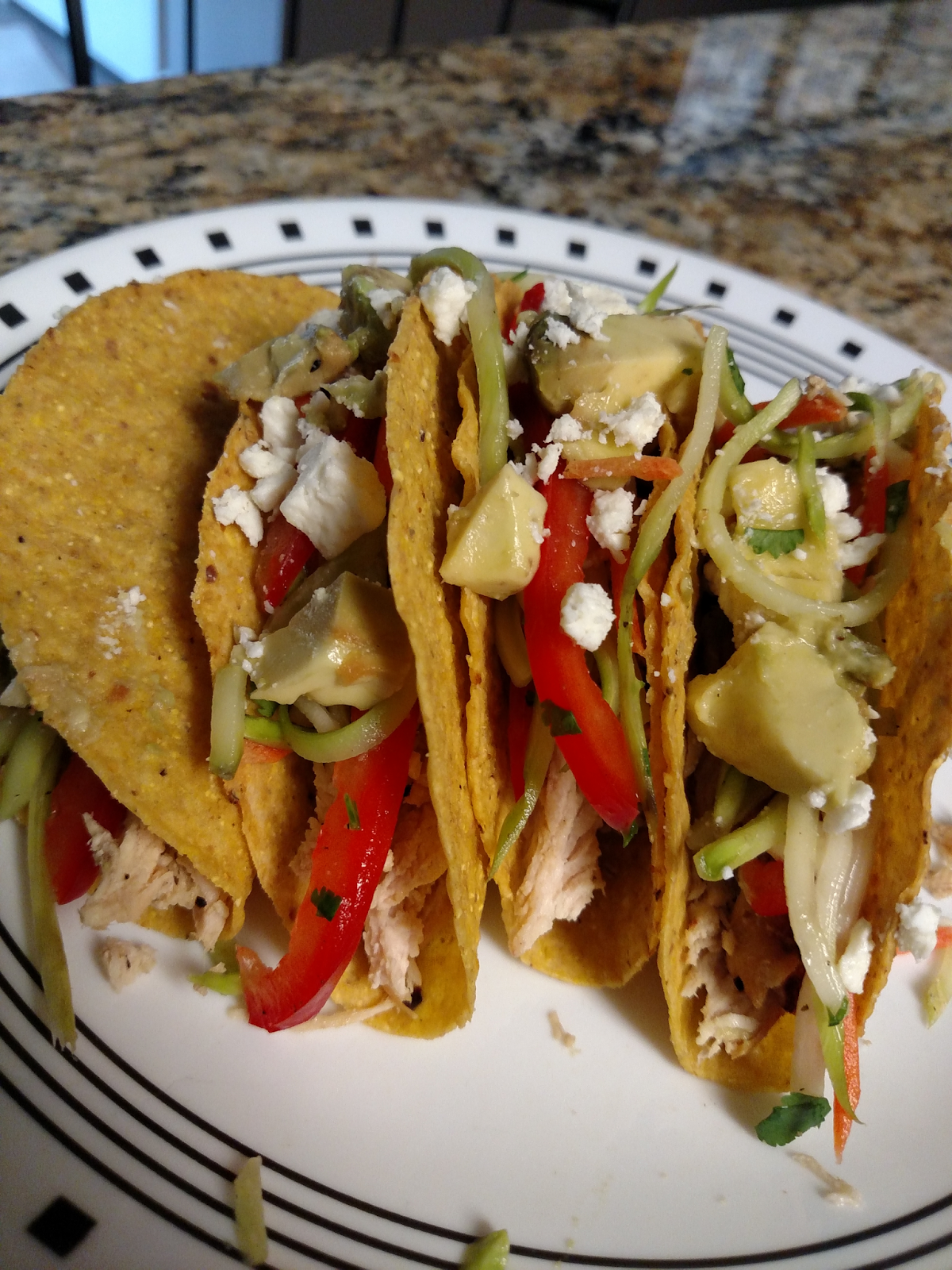 My Daily Yak Lemon Pepper Chicken Tacos