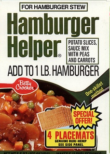 hamburger stew helper history dumpster absolutely delicious