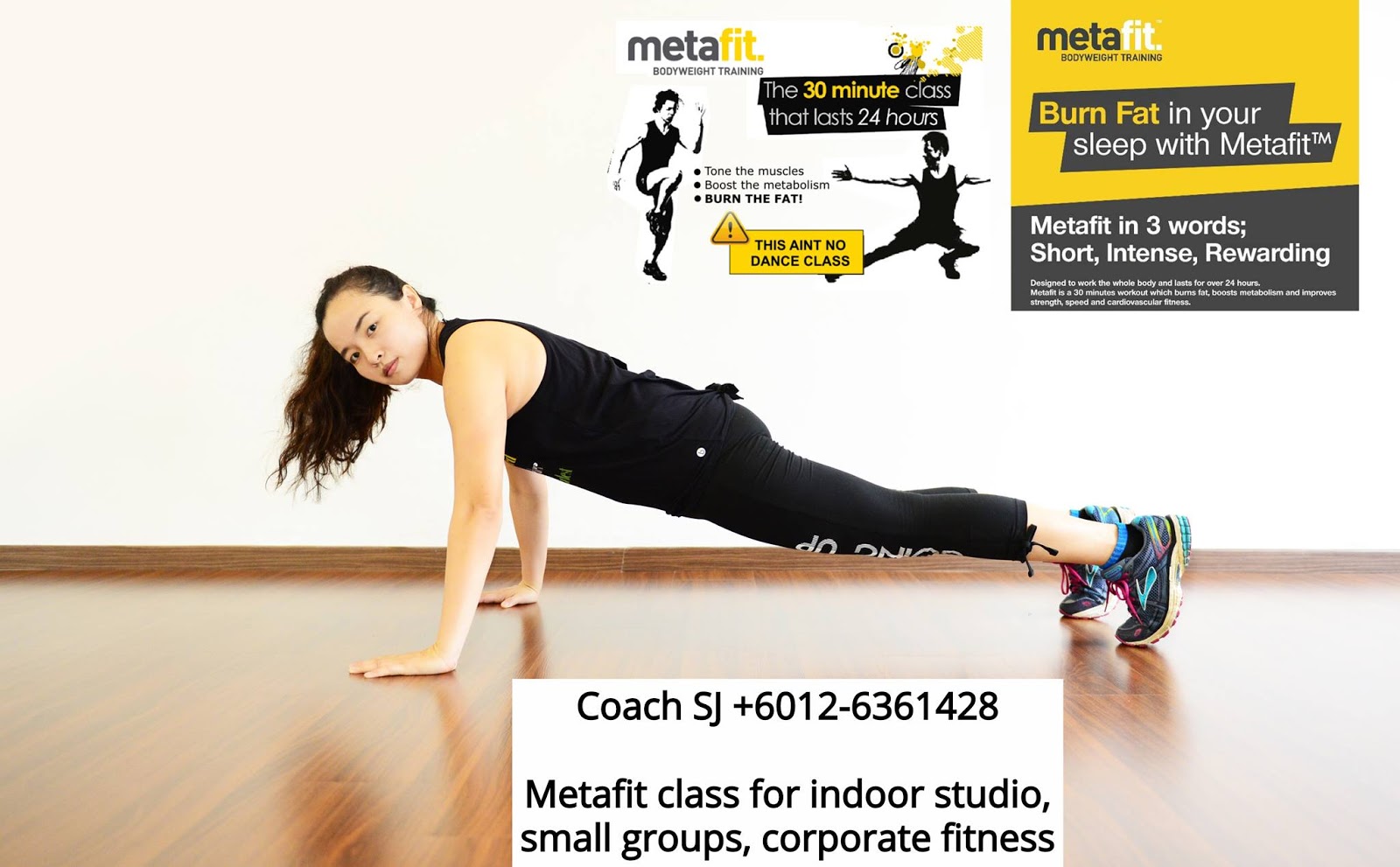 Are you ready for Metafit HIIT with Coach SJ?
