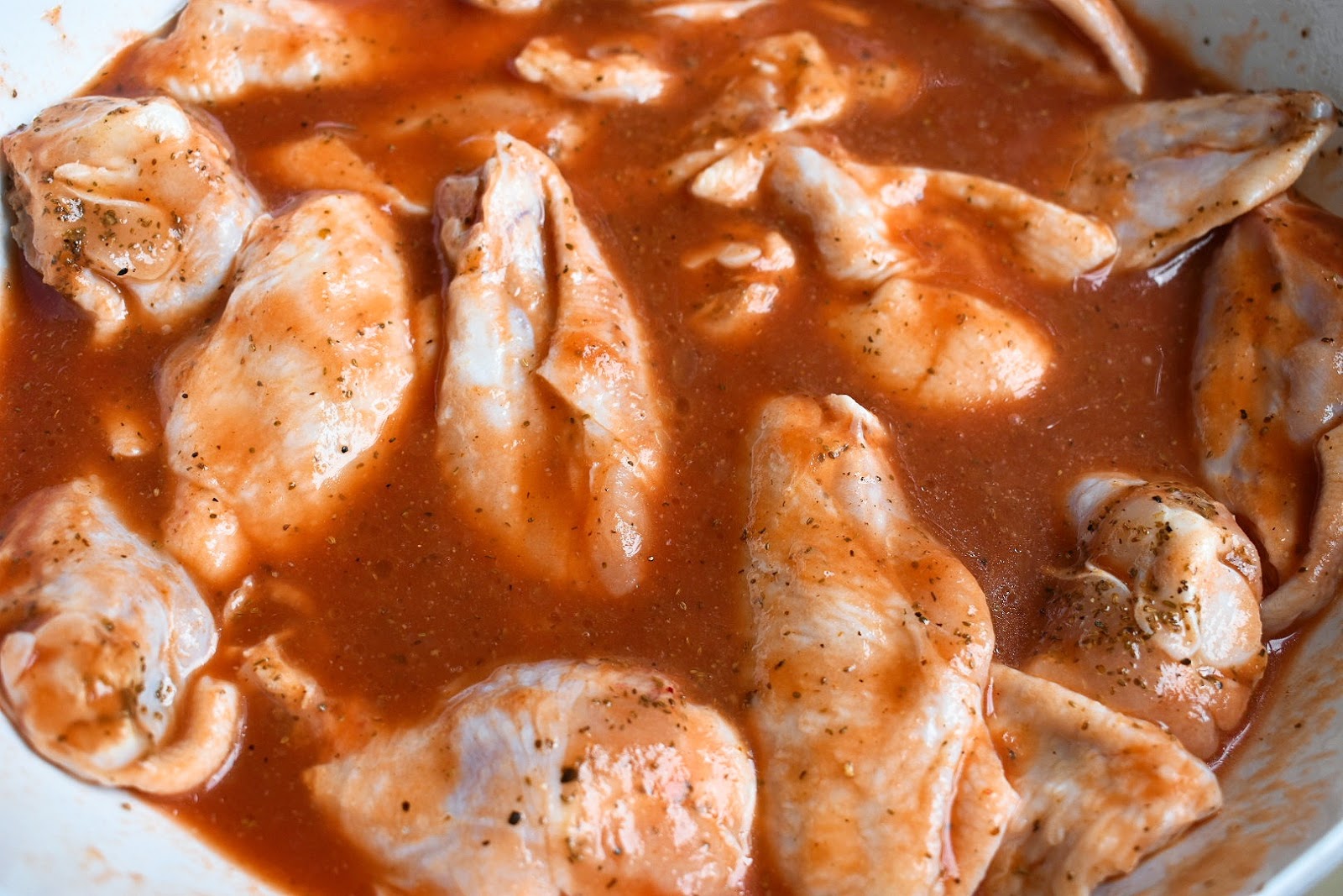 Bloody Mary Grilled Chicken Wings with Horseradish Dip Chef Jen