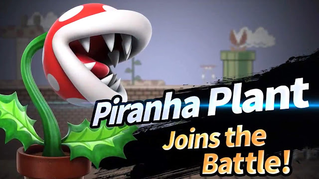 Super Smash Bros. Ultimate (Switch): Piranha Plant será personagem jogável em breve