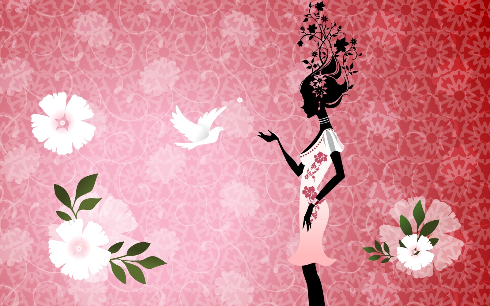girly 3d desktop wallpaper