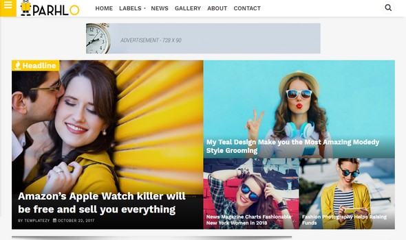 Free Download Parhlo Blogger Template Parhlo is a Premium Magazine Blogger Template inspired from Wordpress Theme Free Download Parhlo Blogger Template