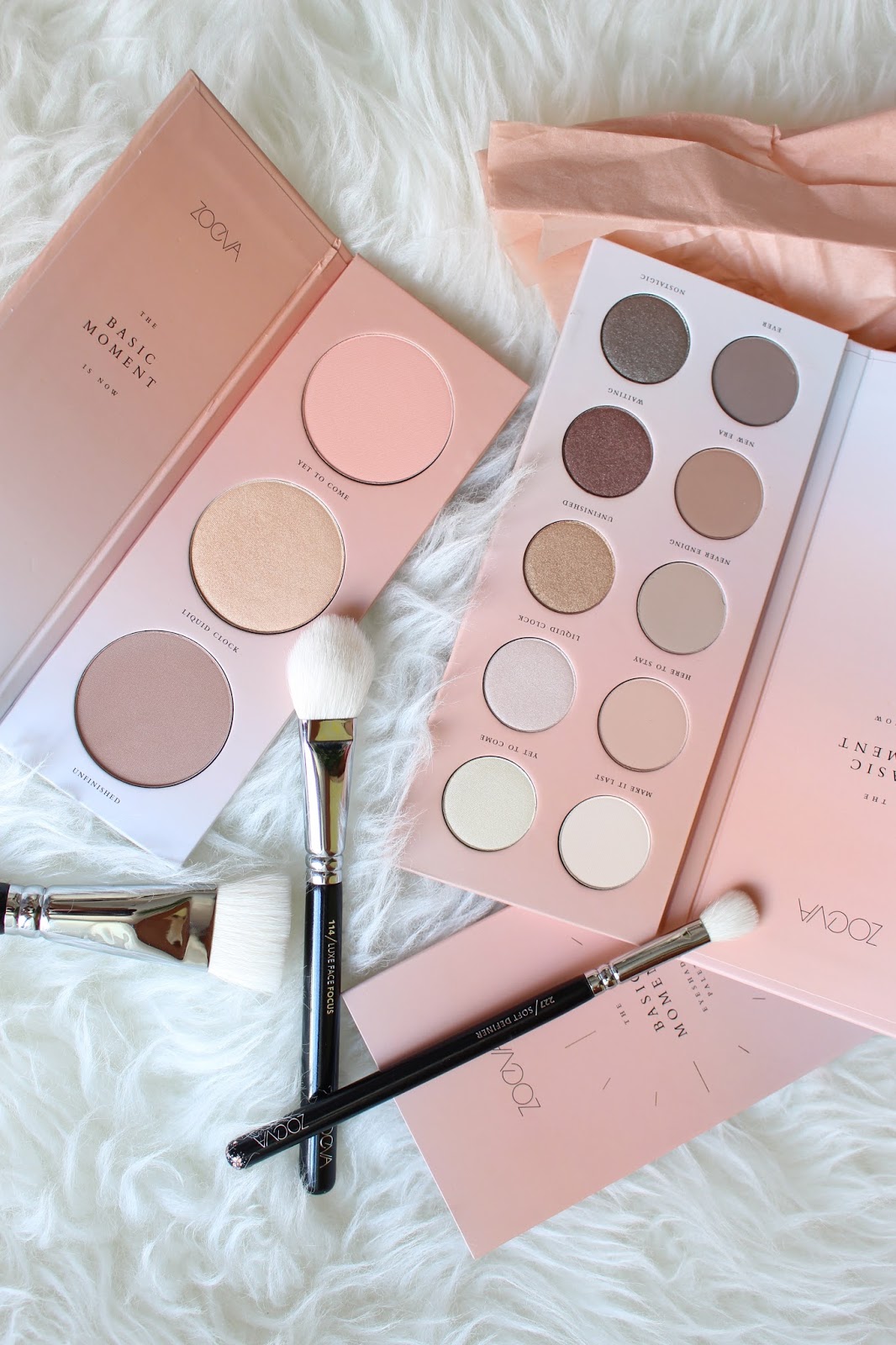 Maquillaje en tonos Neutros Zoeva The Basic Moment The Make Up