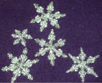 DIY  Shrink Plastic Snowflake Necklace