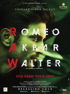 Romeo Akbar Walter   First Look   Sushant Singh Rajput