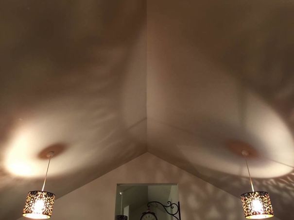 30 Hilarious Hotel Failures That Will Make Your Day - Friend Switched On The Lights In His Hotel Room And Looked Up