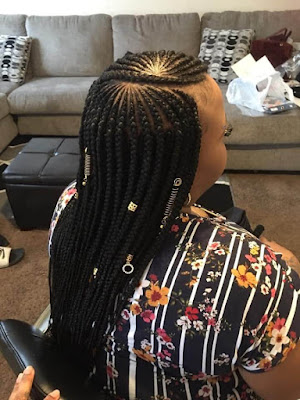 ✘ 33 Fulani Tribal Braids Ponytail Hairstyles for Black Hair In Style 2020 Thinking about trying a brand new hair color ✘ 33 Fulani Tribal Braids Ponytail Hairstyles for Black Hair In Style 2020