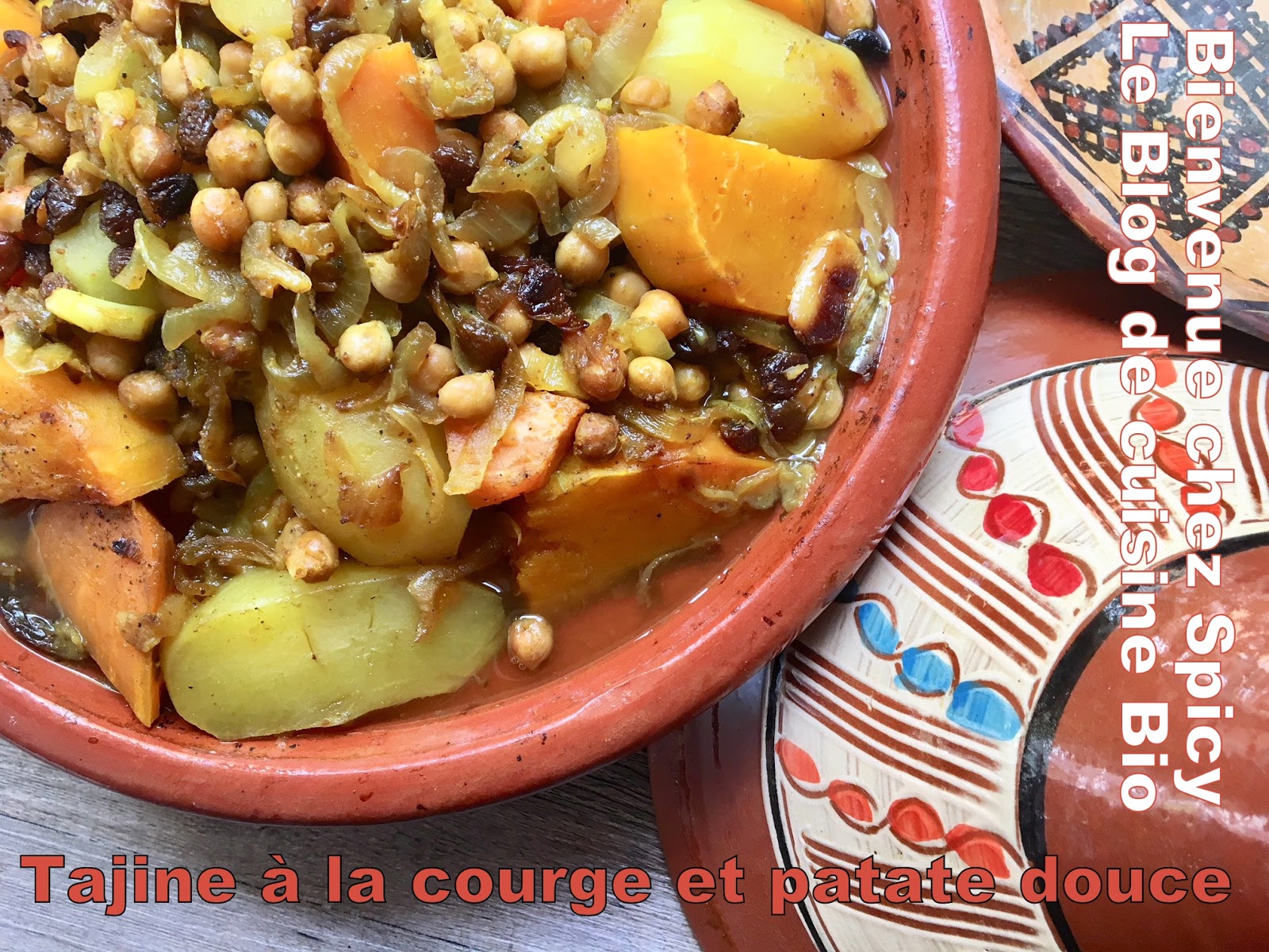 Bienvenue chez Spicy Tajine butternut et patate douce