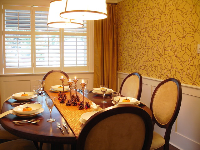 Proper Dining Room Tables for Small Spaces for Your Inspirations Awesome View of the Wooden Dining Room Tables For Small Spaces near Wooden Chairs under Bright Lamps
