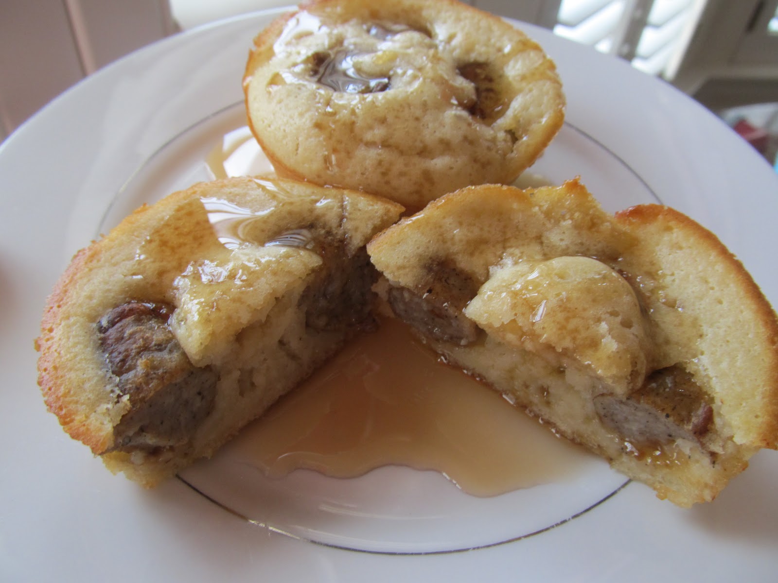 You, Me and B Sausage Pancake Muffins