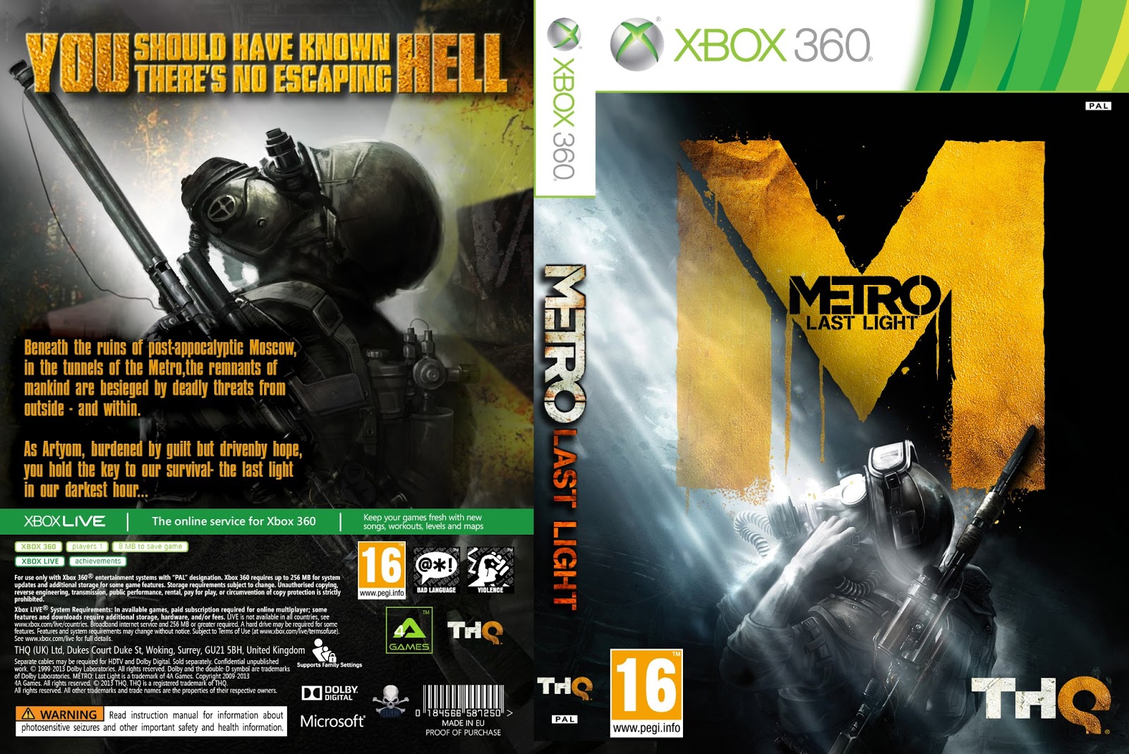 Коды ласт лайт. Диск Xbox 360 Metro 2033. Metro last Light Xbox 360 Cover. Метро ласт Лайт диск Xbox 360. Metro 2033 Xbox 360.