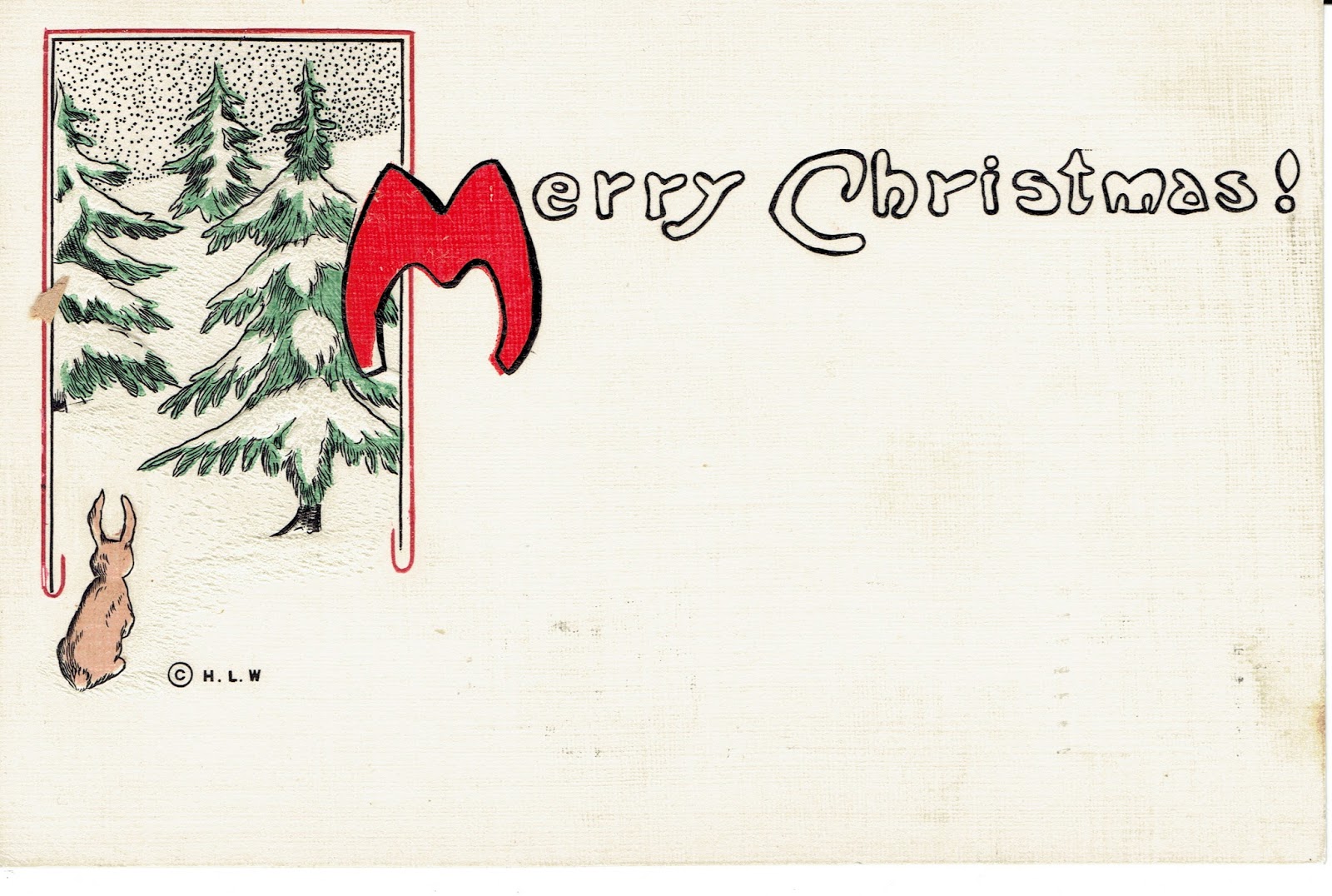 When a gardener collects vintage postcards