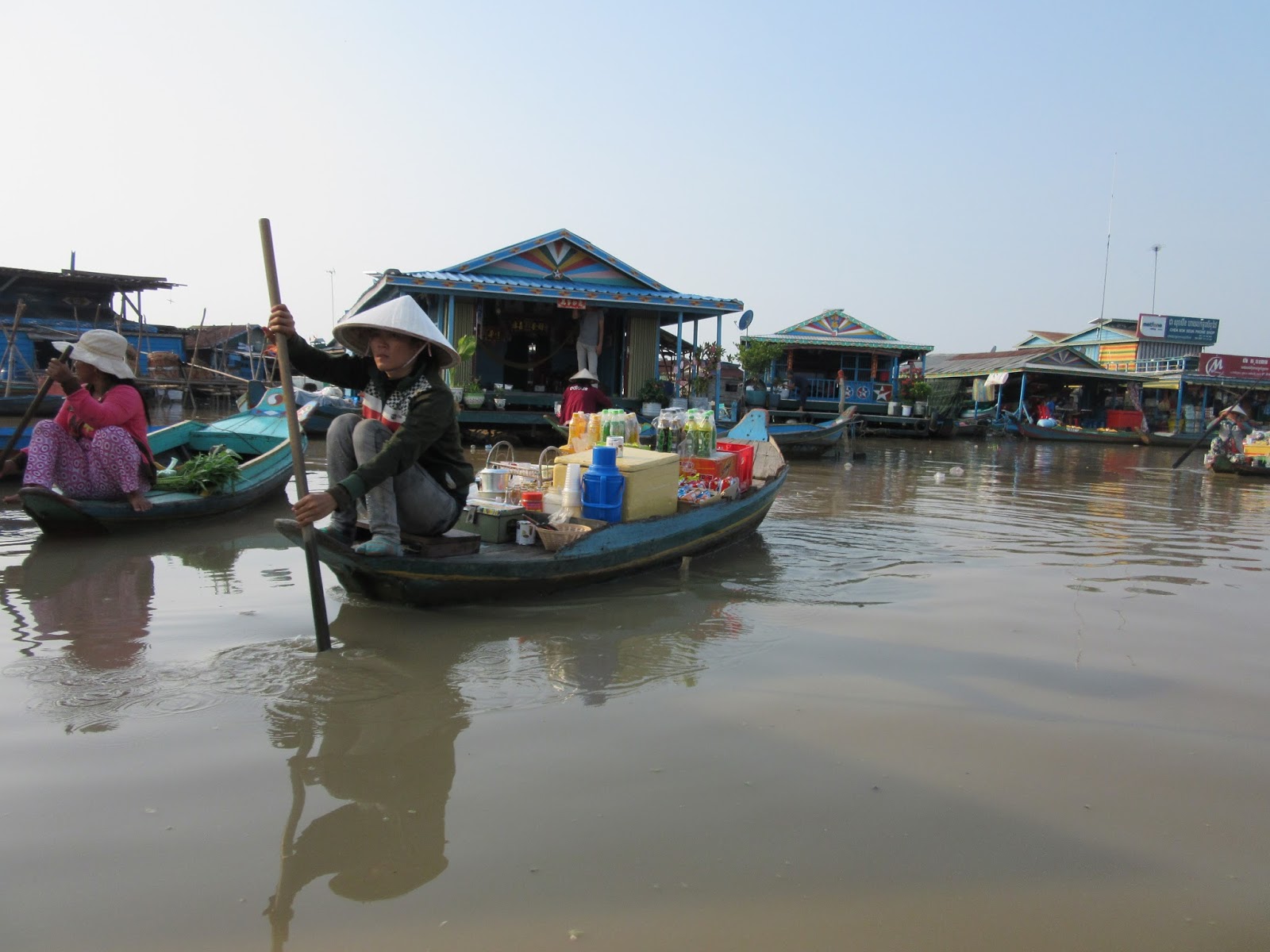 Aldea flotante de Kampong Luong