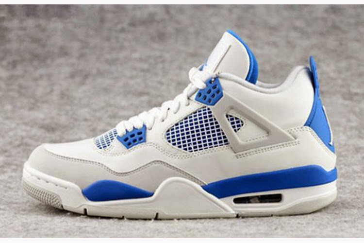 4s blue and white