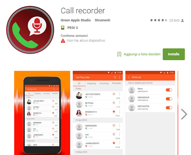 Call recorder Call recorder Android