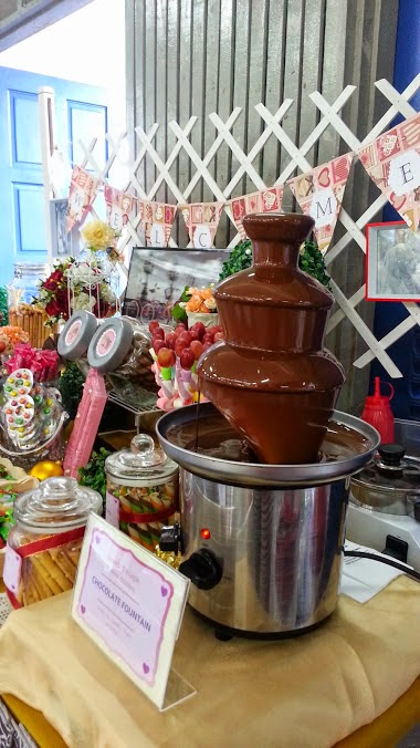 Chocolate Fountain & Candy Buffet Halal & Murah
