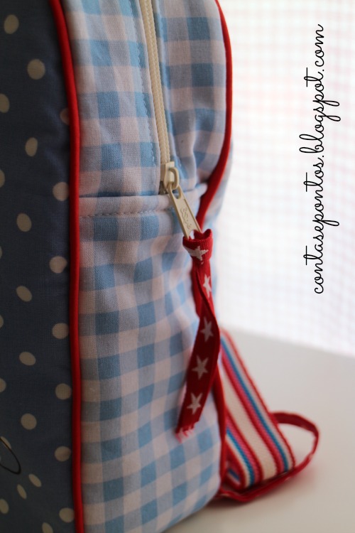 Mochila Mickey em tecido Mochila Mickey em tecido