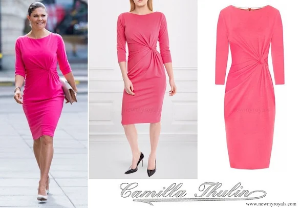 Crown Princess Victoria wore Camilla Thulin Orbit Dress
