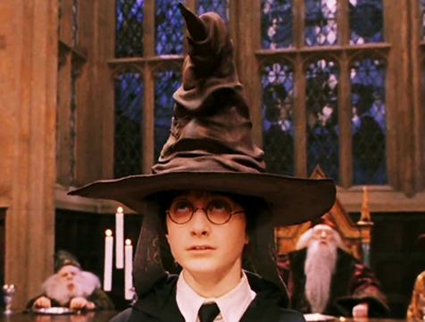 El Sombrero Seleccionador en Harry Potter y la Piedra Filosofal - Cine de Escritor El Sombrero Seleccionador en Harry Potter y la Piedra Filosofal - Cine de Escritor