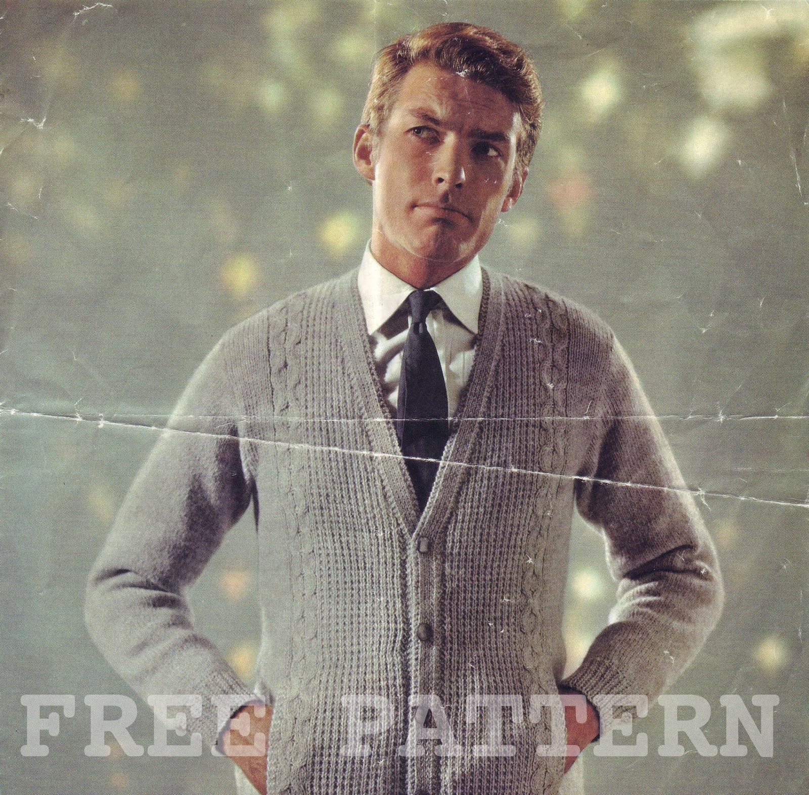 The Vintage Pattern Files 1950 S Knitting Mens Double