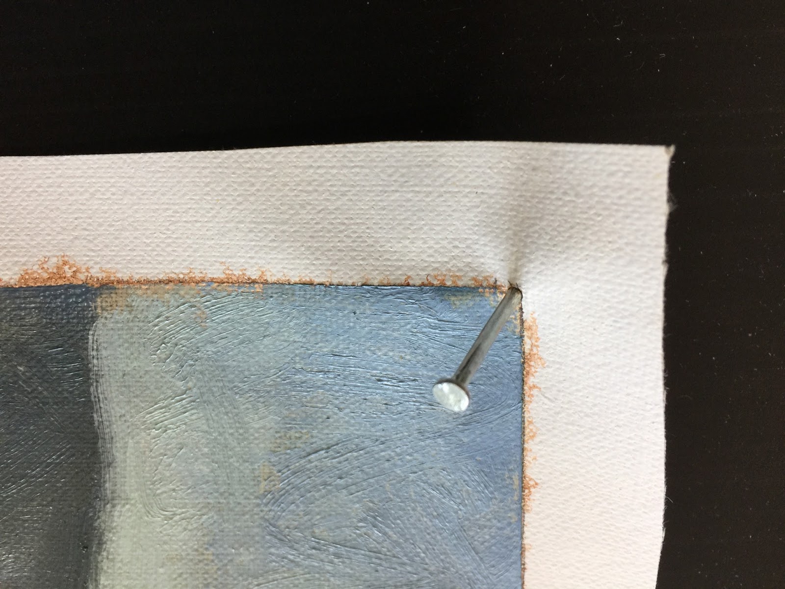 My Art Journey by Colleen Parker How to Mount a Painted Canvas