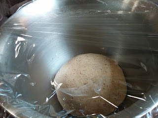 Dinner in the Life of a Dad—The BEST Low-Carb Bread Ever!!! picture of the dough before resting
