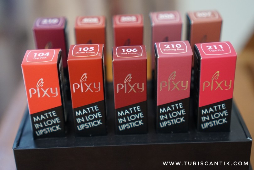 Pixy Matte in Love Lipstick Berkulitas dengan harga terjangkau