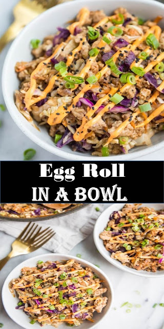 #Amazing #Recipes #Around #The #World #Egg #Roll #in #a #Bowl (Whole30 ...