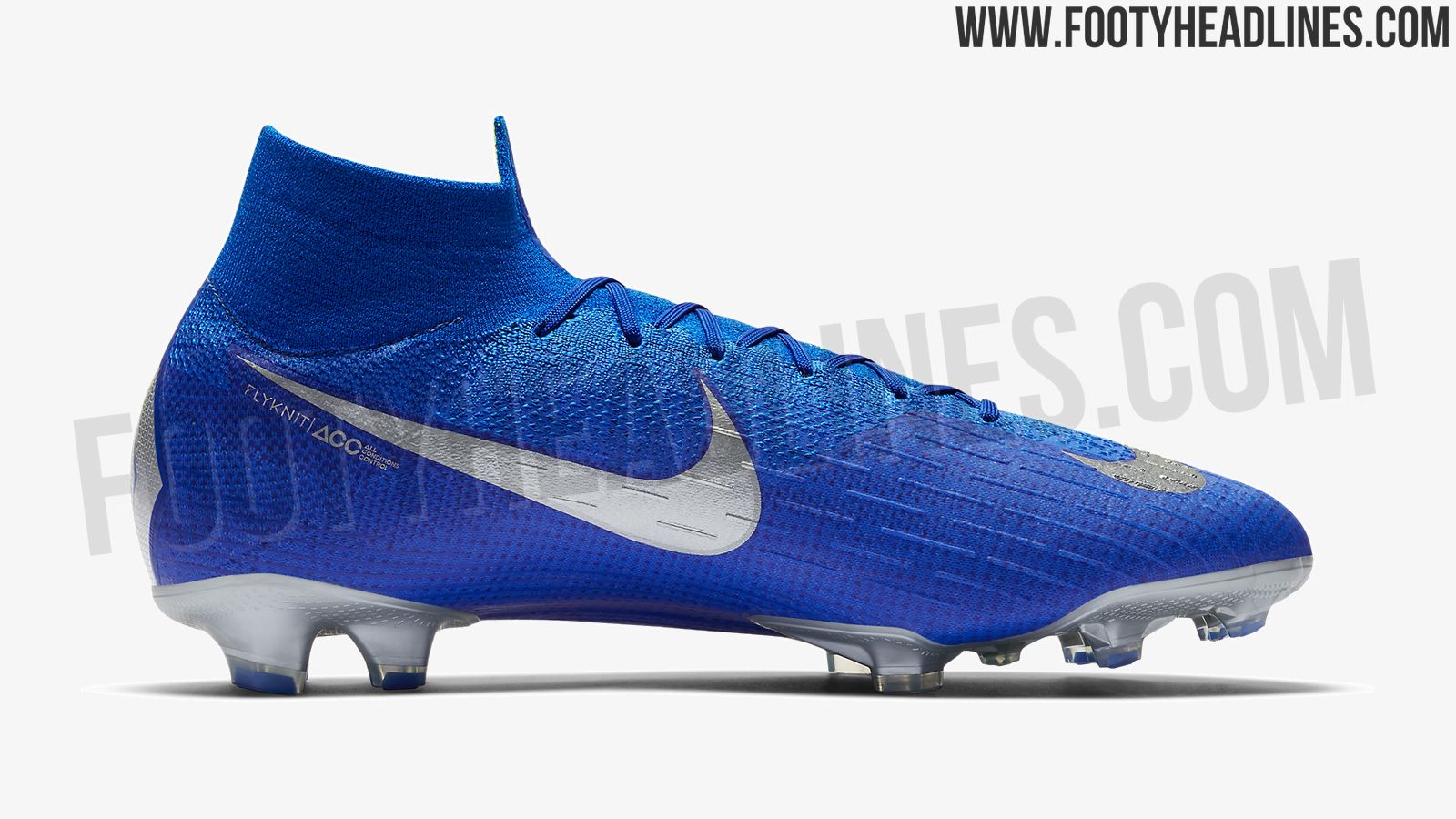 Blue Silver / Volt' Mercurial Superfly 2018-2019 Boots Leaked - Footy Headlines