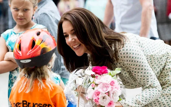 Prince Frederik, Princess Mary, Prince Christian, Princess Isabella, Prince Vincent, Princess Josephine at horse parade