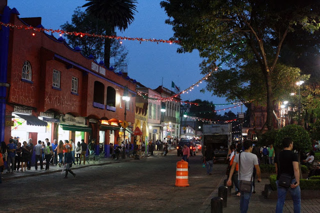 streets coyoacan mexico city