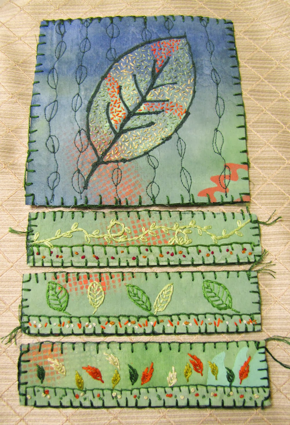 JennyPennyPoppy Needle Lace Leaves