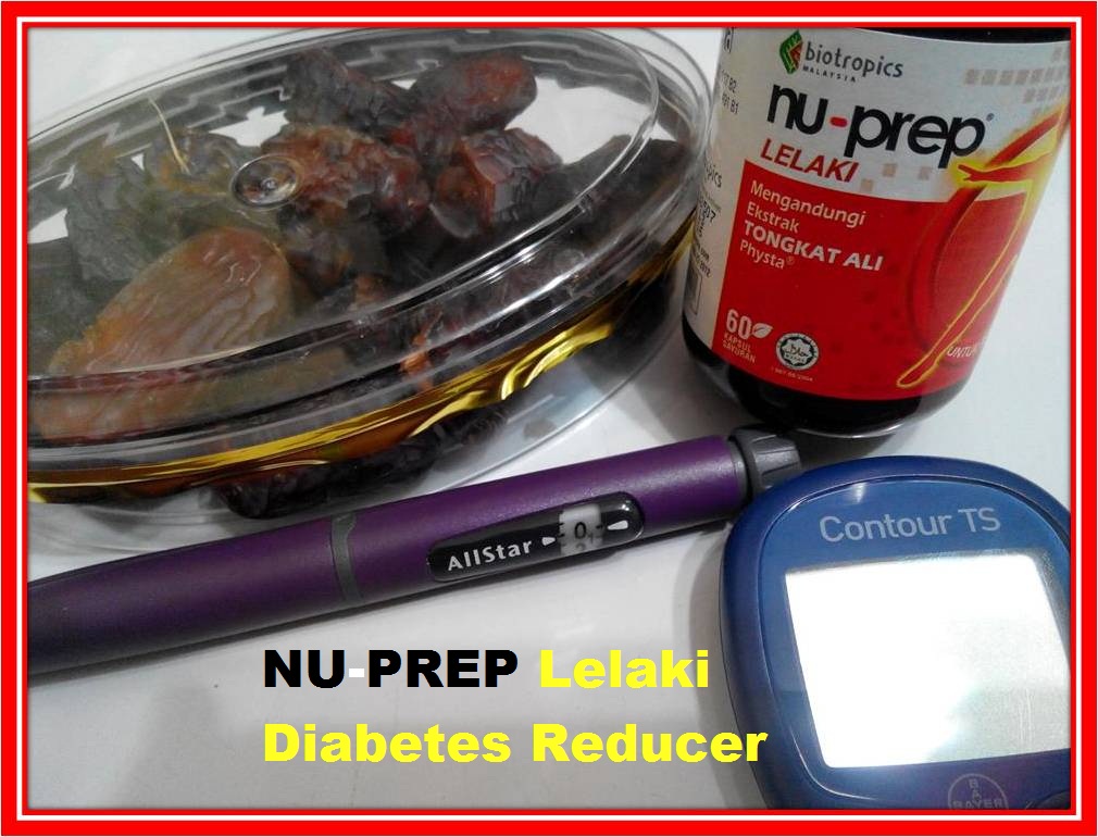 Diabetes Reducer, Nu-Prep lelaki.