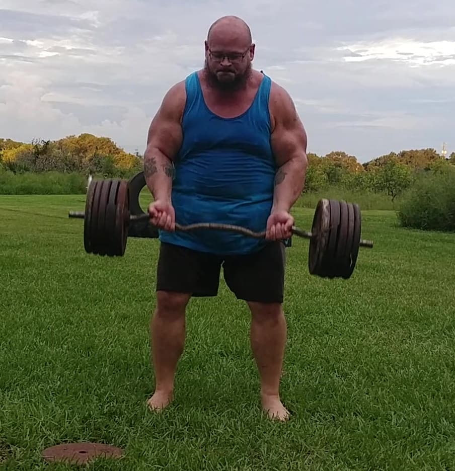Bud Jeffries Epic Lifetime Natty Strongman, Raw Powerlifter, Noble