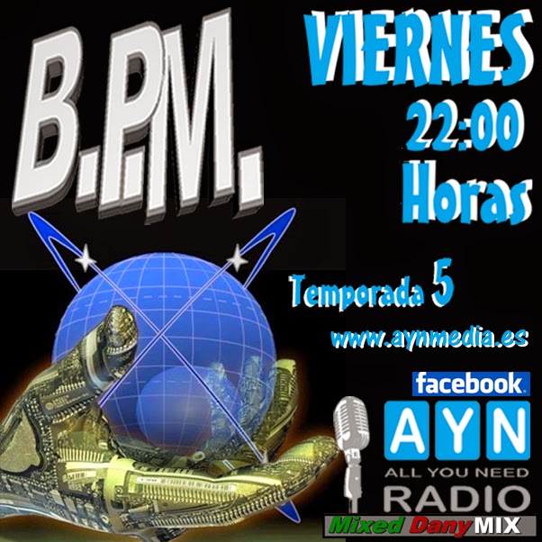 DANY MIX BPM MegaMix Radio Project BPM Programa de radio 172 (02.01.