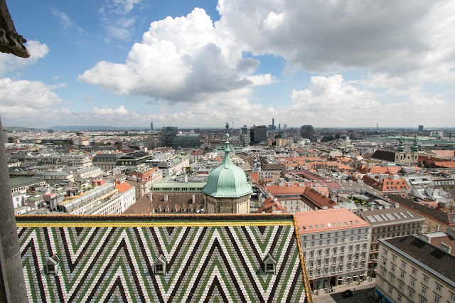 Panorama dal Duomo (Stephansdom)-Vienna