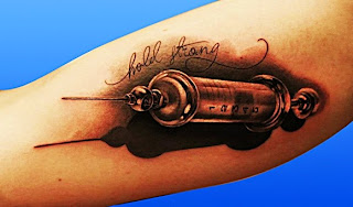 tatuaje cu lipici,