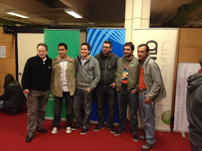 Staff of the Monvevideo Startup Weekend 