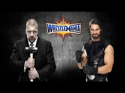 Triple H Vs Seth Rollins WM33 Triple H Vs Seth Rollins WM33