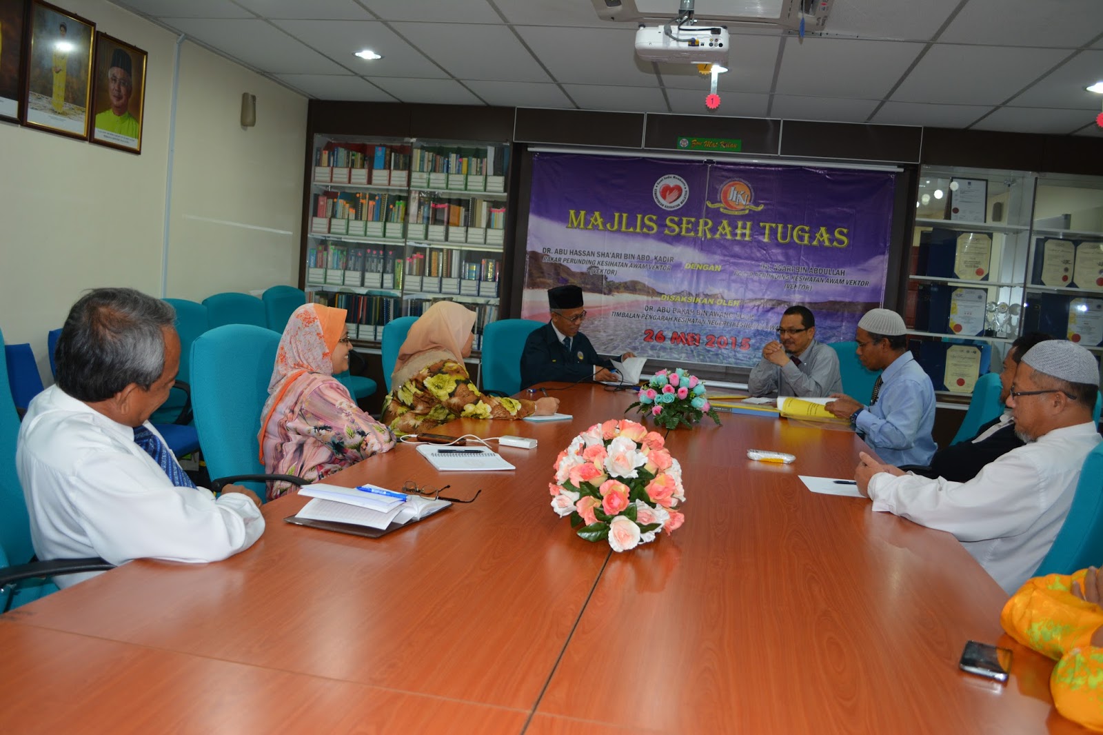 Majlis Serah Tugas &amp; Jamuan Perpisahan KPPK Vektor - Unit Kawalan