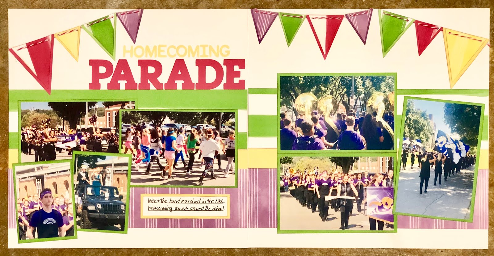 Cricut Crazy Scrapper banners everywhere