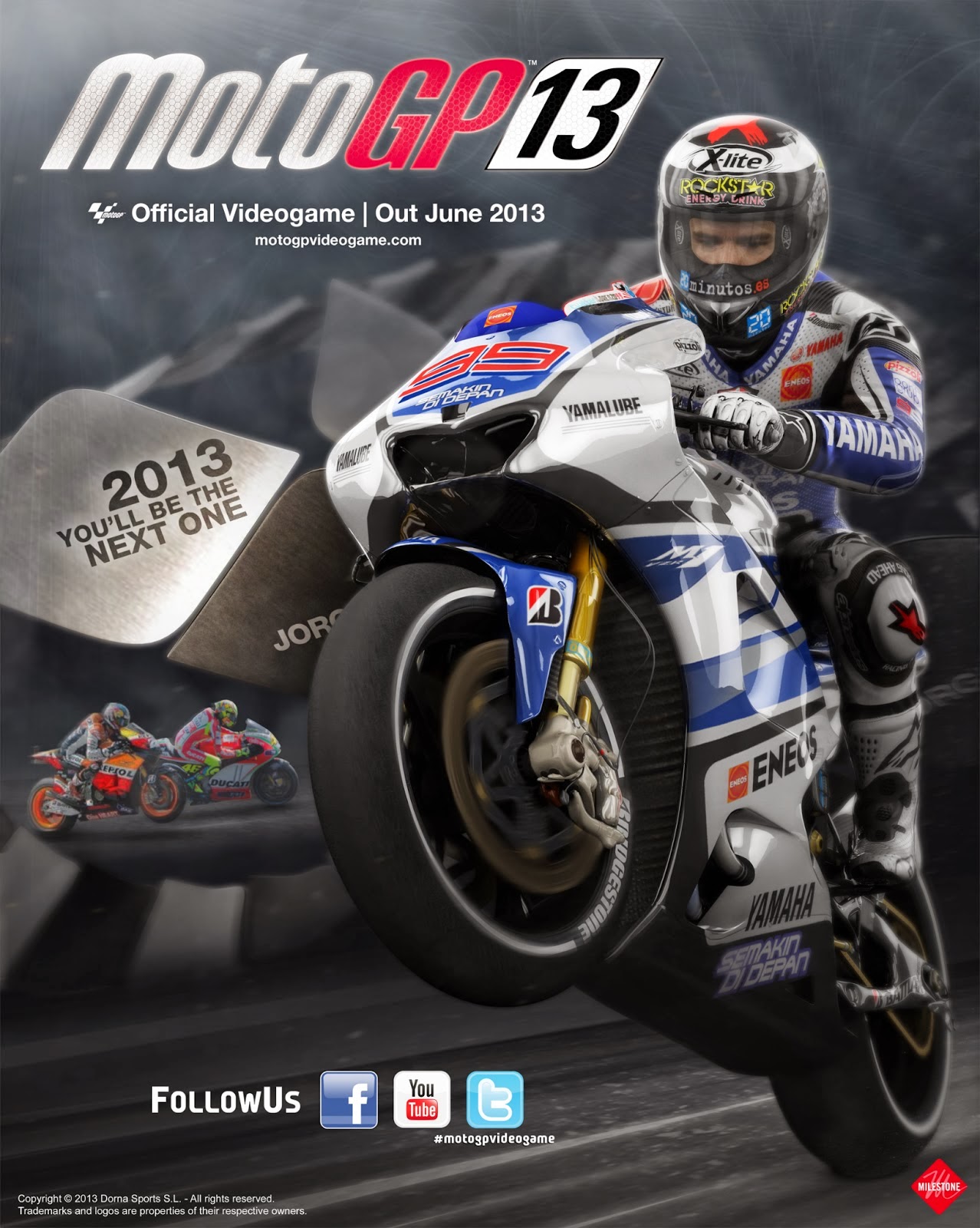 Download MotoGP 13 For PC Full Iso + Crack تجميل لعبة موتسكلات السباق الرياضية MotoGP 13 كاملة مع الكراك للكمبيوتر مجاناً