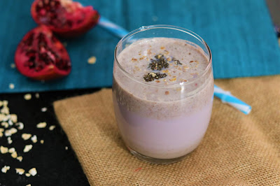 Oats chia smoothie