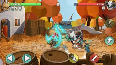 لعبة Tiny Gladiators مكركة، لعبة Tiny Gladiators مود فري شوبينغ