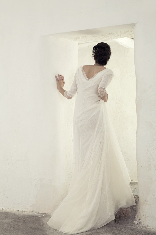 cortana vestido novia original romántico bohemio boda blog