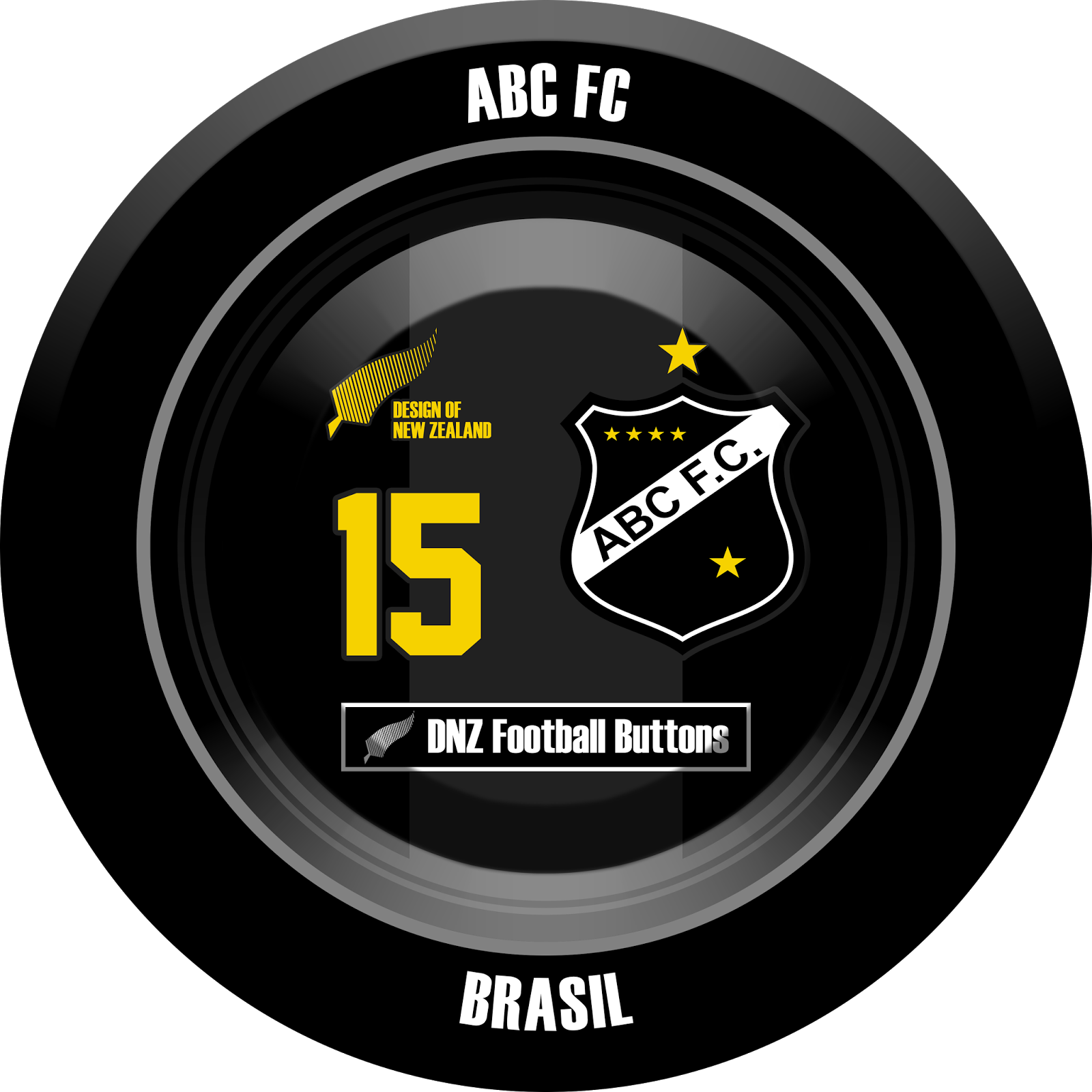 DNZ Football Buttons ABC FC